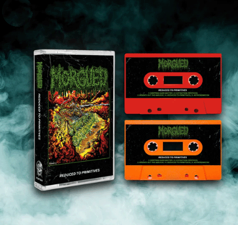 MORGUED - REDUCED TO PRIMITIVES (Orange) CASSETTE