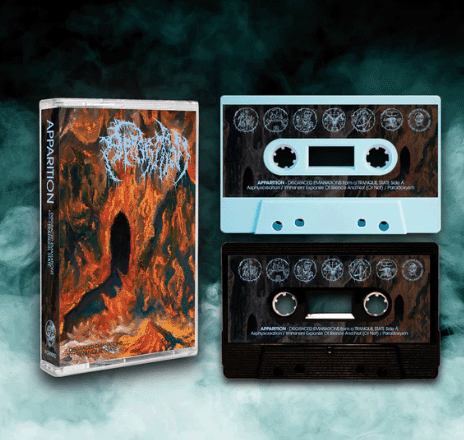 APPARITION - DISGRACED EMANATIONS FROM A TRANQUIL STATE (Black) CASSETTE