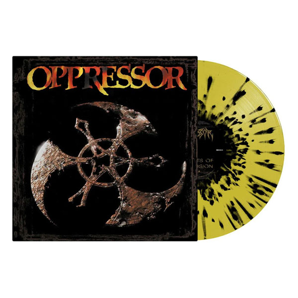 OPPRESSOR - ELEMENTS OF CORROSION (Yellow/Black Splatter) LP