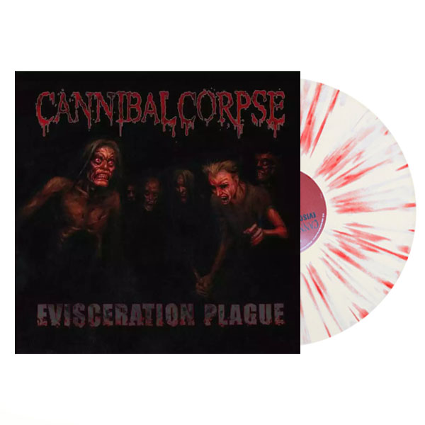 CANNIBAL CORPSE - EVISCERATION PLAGUE (Gore Splatter/Hard to Find) LP