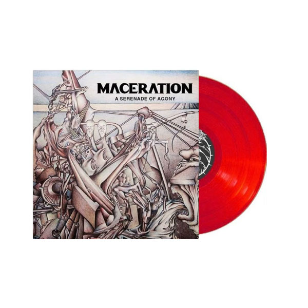 MACERATION - A SERENADE OF AGONY (2014 Red Edition) LP