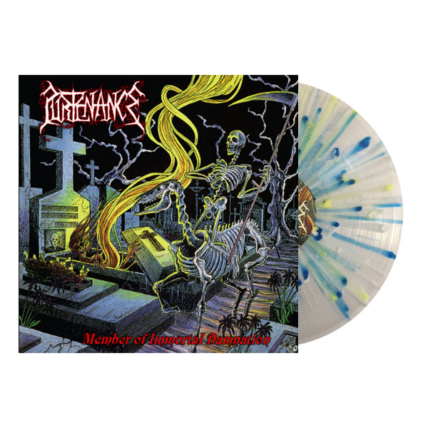 PURTENANCE - MEMBER OF IMMORTAL DAMNATION (2021 Clear Yellow Edition) LP