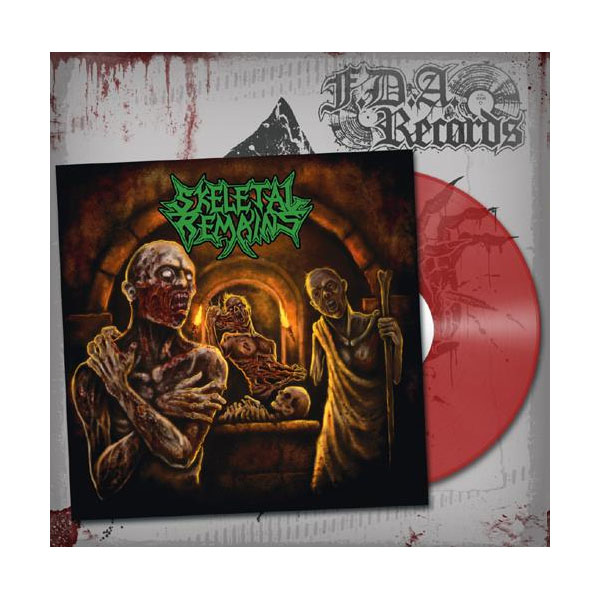 SKELETAL REMAINS - BEYOND THE FLESH (2018 Red Edition) LP