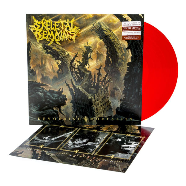 SKELETAL REMAINS - DEVOURING MORTALITY (2019 Red Edition) LP