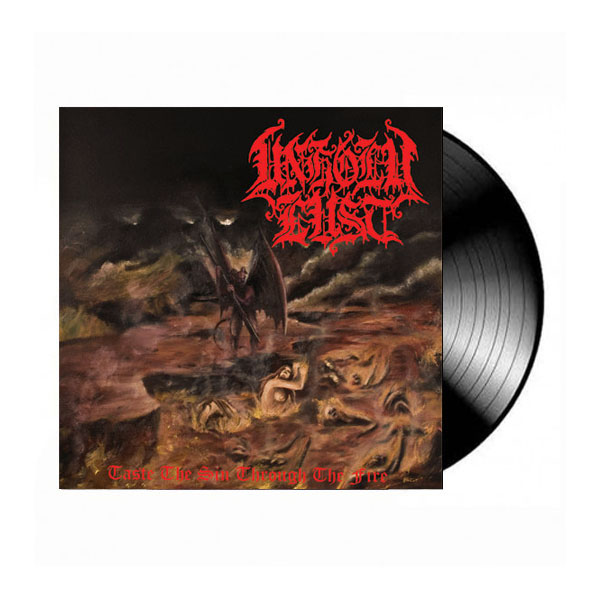 UNHOLY LUST - TASTE THE SIN THROUGHT THE FIRE LP