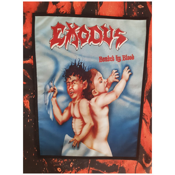 EXODUS - BONDED BY BLOOD BACK PATCH