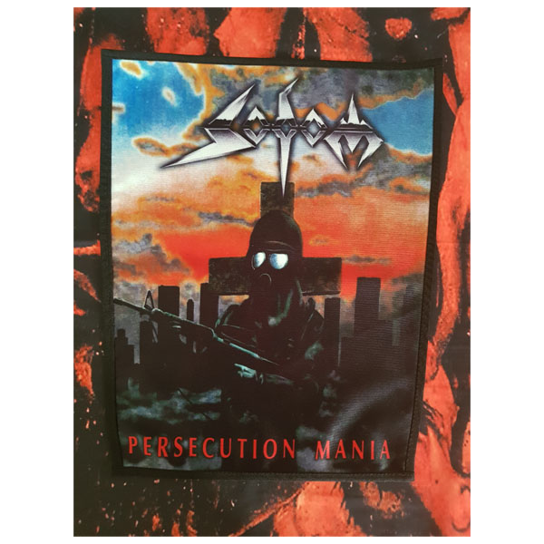 SODOM - PERSECUTION MANIA BACK PATCH