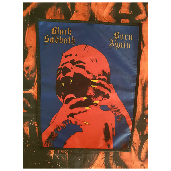 BLACK SABBATH - BORN AGAIN BACK PATCH