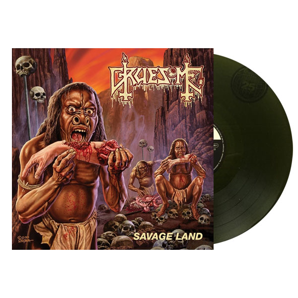 GRUESOME - SAVAGE LAND LP (2016 Edition)