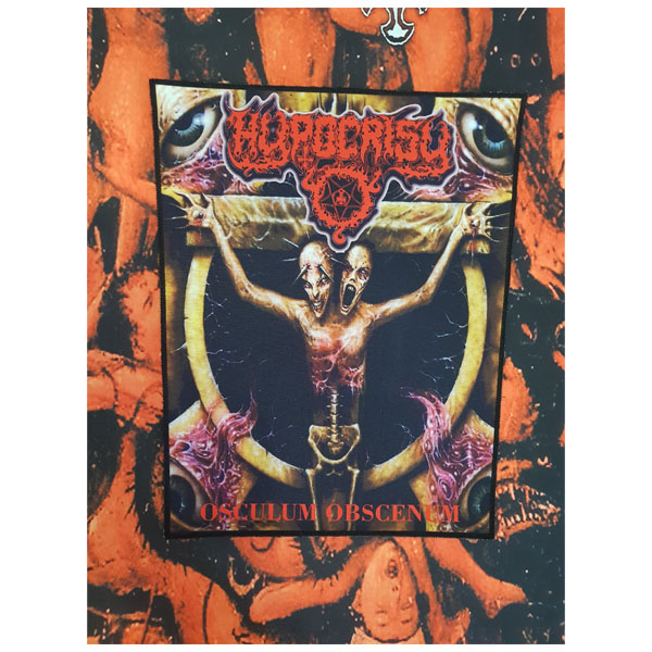 HYPOCRISY - OSCULUM OBSCENUM BACK PATCH