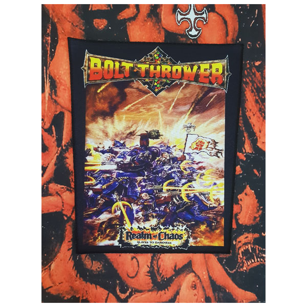 BOLT THROWER - REALM OF CHAOS BACK PATCH