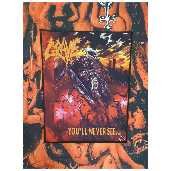 GRAVE - YOULL NEVER SEE BACK PATCH