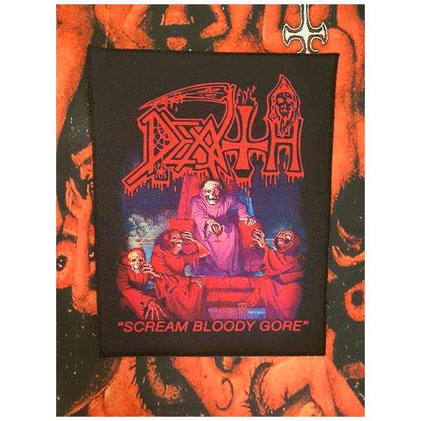 DEATH - SCREAM BLOODY GORE BACK PATCH