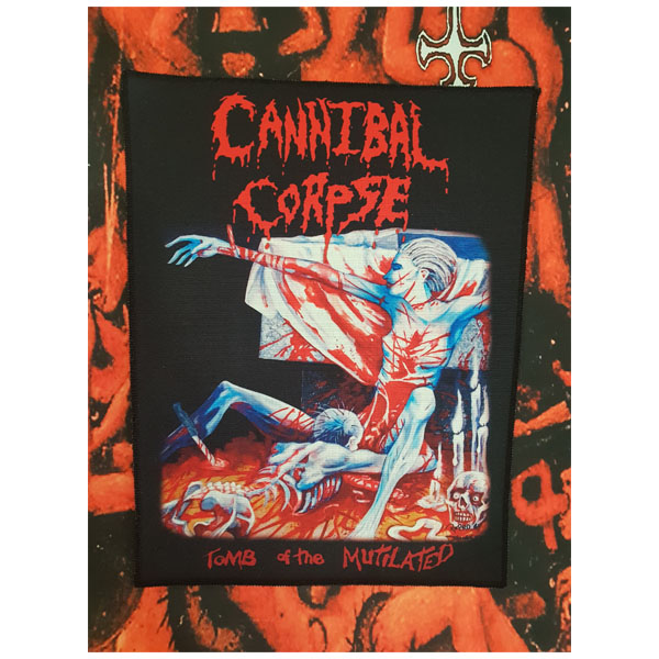 CANNIBAL CORPSE - TOMB OF THE MUTILATED BACK PATCH