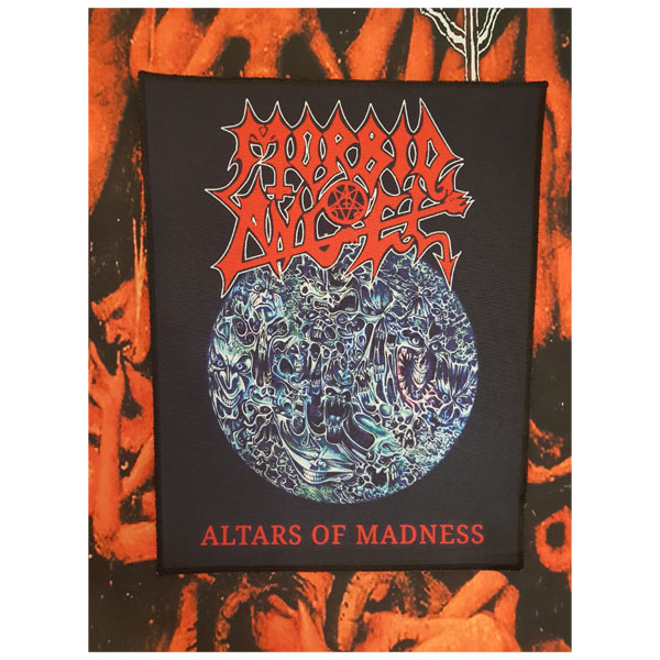 MORBID ANGEL - ALTAR OF MADNESS BACK PATCH