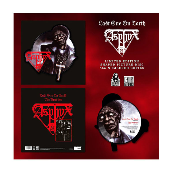 ASPHYX - LAST ONE ON EARTH MLP (Limited Edition / Shape Picture Disc)