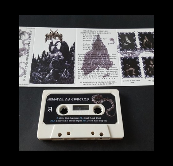 MASTER OF CRUELTY - SPIT ON THE HOLY GRAIL CASSETTE