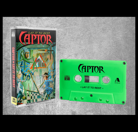 CAPTOR - LAY IT TO REST CASSETTE (Green Shell)