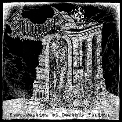 GRAVECRUSHER - RESURRECTION OF DEATHLY VISIONS MCD