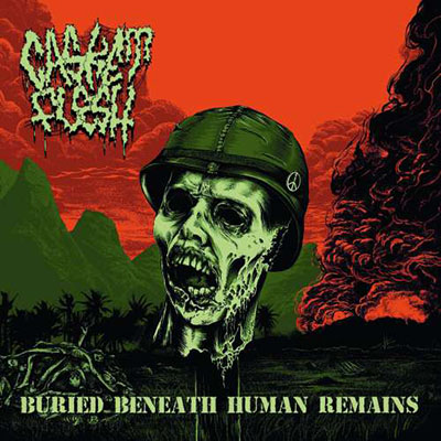 CASKET FLESH - BURIED BENEATH HUMAN REMAINS CD