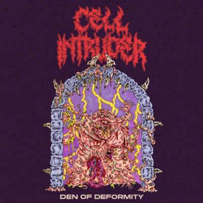 CELL INTRUDER - DEN OF DEFORMITY/CHAINED AND DRAINED CD