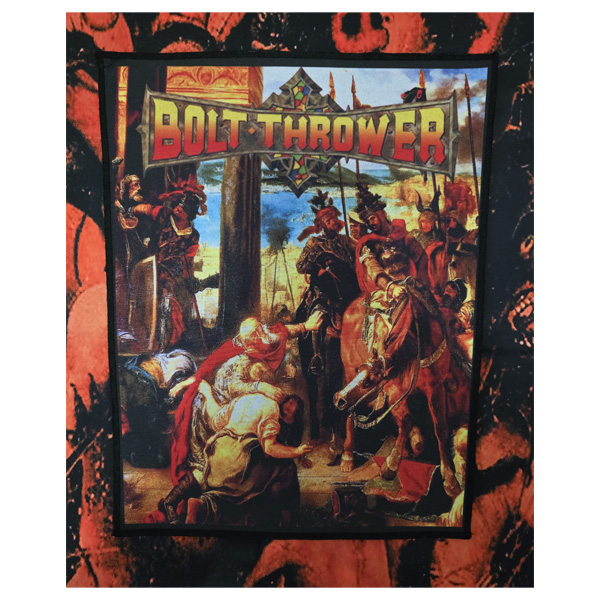 BOLT THROWER - THE 4TH CRUSADE BACK PATCH