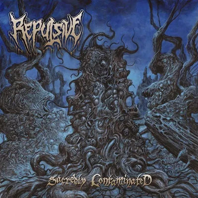 REPULSIVE - SACREDLY CONTAMINATED CD