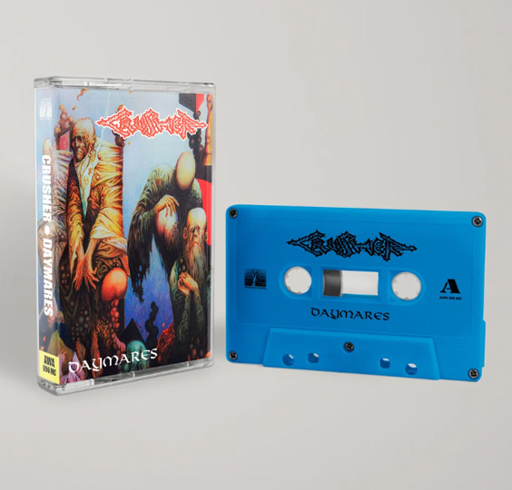 CRUSHER - DAYMARES CASSETTE (Blue Shell)