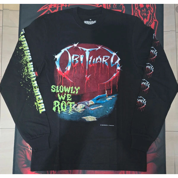 OBITUARY - SLOWLY WE ROT LONGSLEEVE