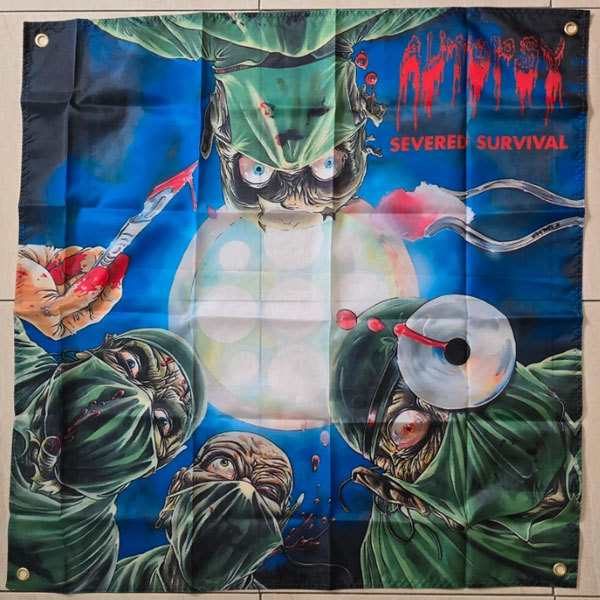 AUTOPSY - SEVERED SURVIVAL BACK FLAG