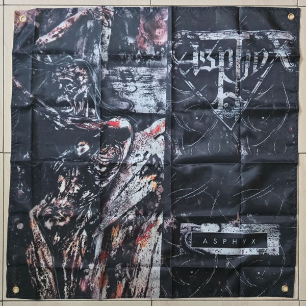 ASPHYX - CRUSH THE CENOTAPH FLAG
