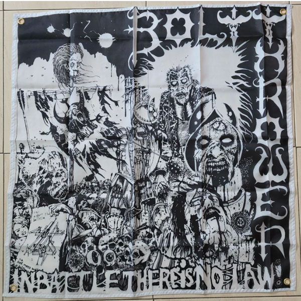 BOLT THROWER - IN BATTLE THERE IS NO LAW FLAG