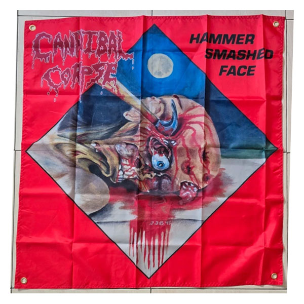 CANNIBAL CORPSE - HAMMER SMASHED FACE FLAG