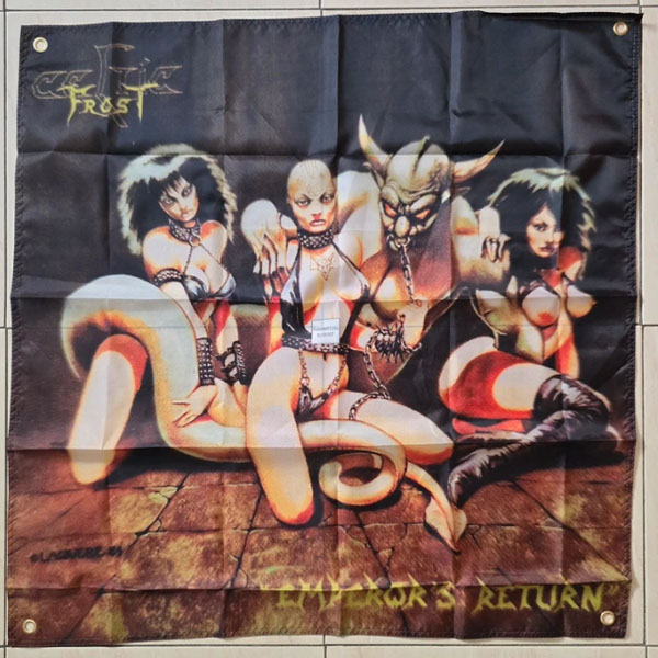 CELTIC FROST - EMPERORS RETURN BACK FLAG
