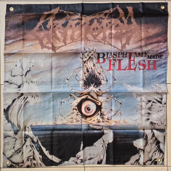 CRYPTOPSY - BLASPHEMY MADE FLESH FLAG