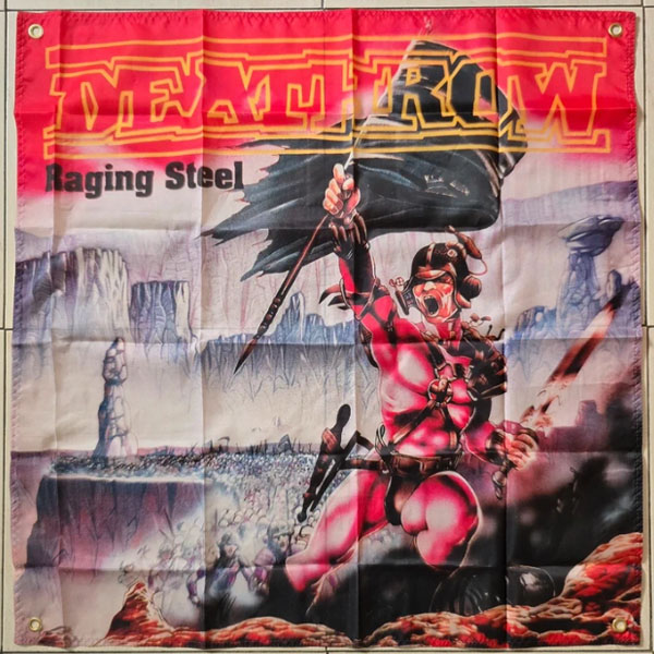 DEATHROW - RAGING STEEL FLAG