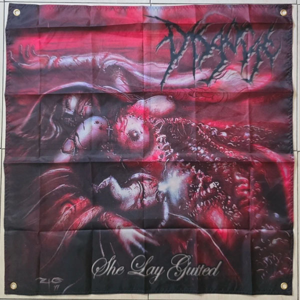 DISGORGE - SHE LAY GUTTED FLAG