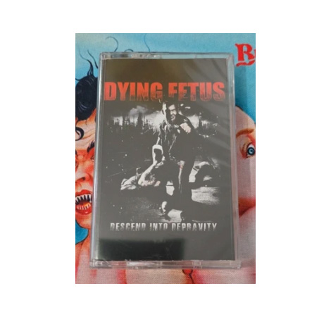 DYING FETUS - DESCEND INTO DEPRAVITY CASSETTE