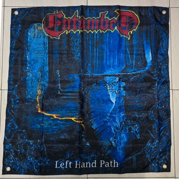ENTOMBED - LEFT HAND PATH FLAG