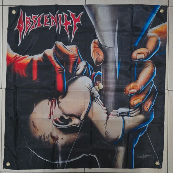OBSCENITY - SUFFOCATED TRUTH FLAG
