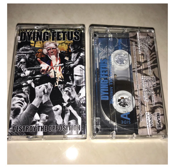 DYING FETUS - DESTROTY THE OPPOSITION CASSETTE