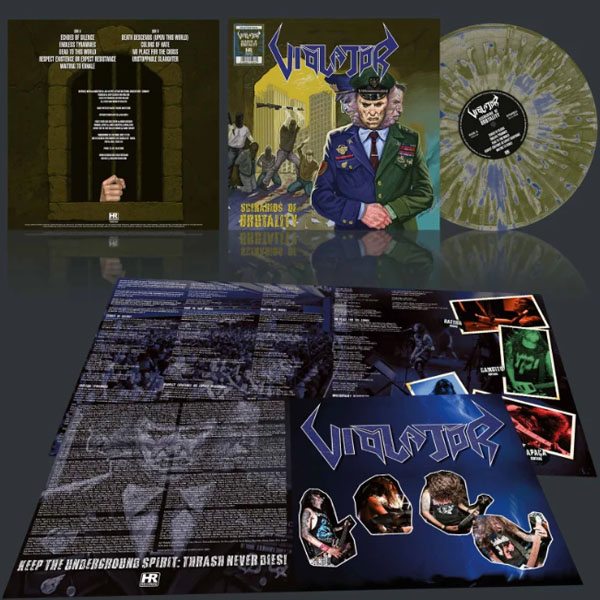 VIOLATOR - SCENARIOS OF BRUTALITY LP