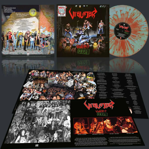 VIOLATOR - VIOLENT MOSH LP
